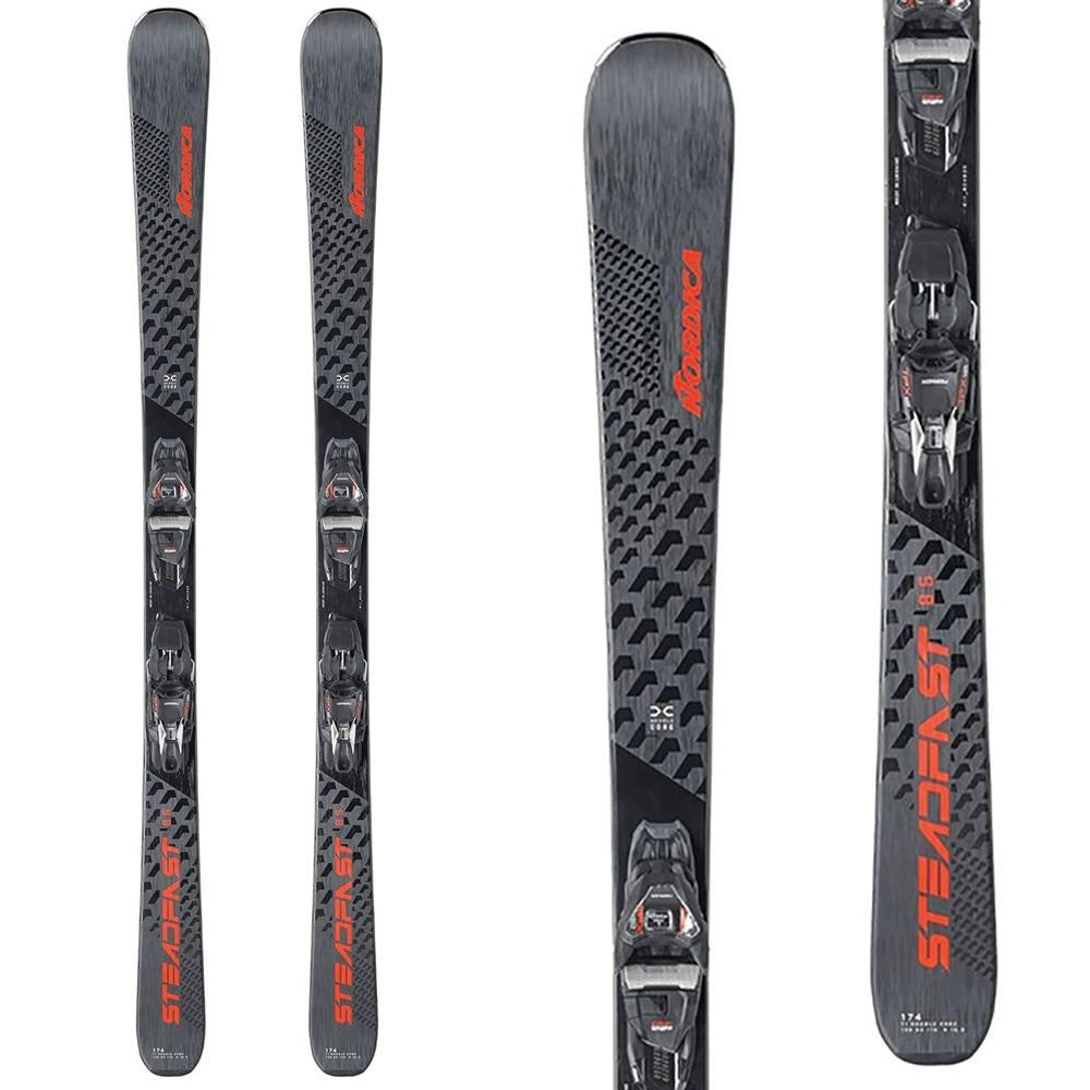 Nordica Steadfast DC 85 & TPX 12 FDT Men's Skis and Bindings - 2024