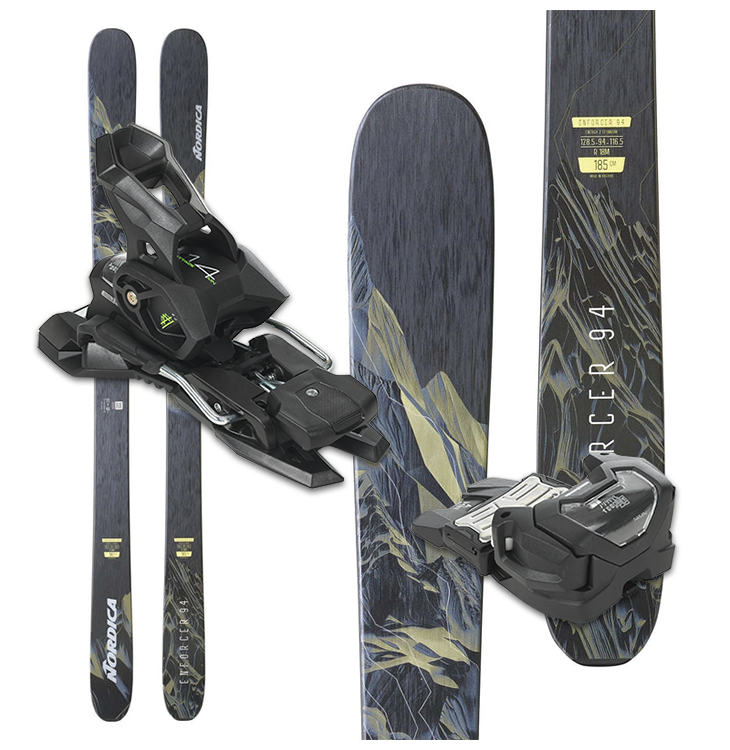 Nordica Enforcer 94 Skis W/ Elan Attack 14 Binding - 2025