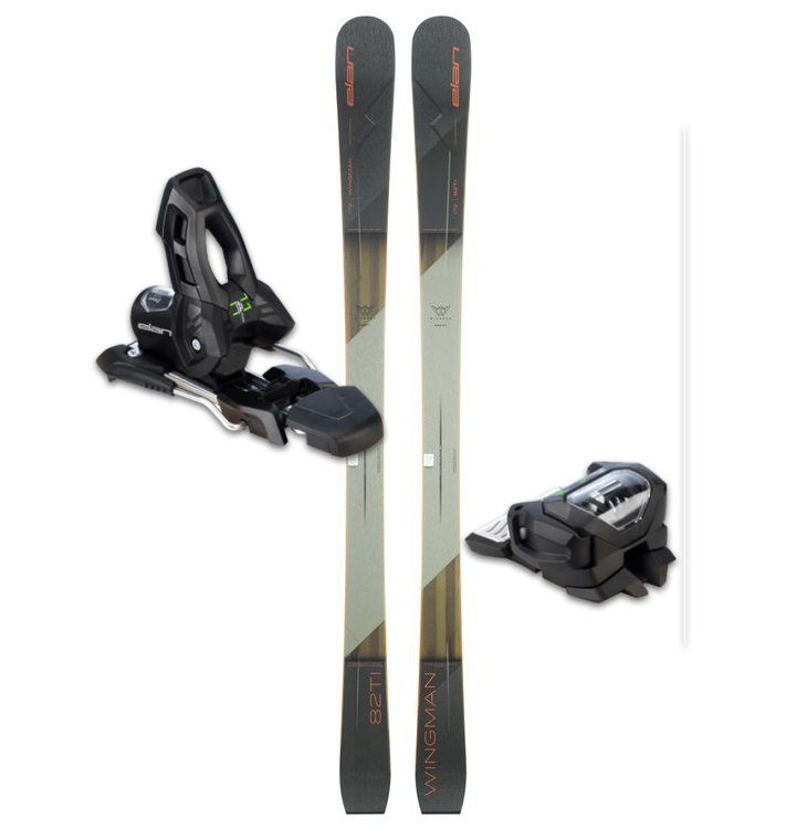 Elan Wingman 82 Ti Skis W/ Elan Attack 11 Binding - 2025