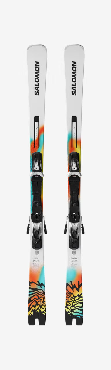 Salomon Addikt Pro 76 Skis W/ MI12 Bindings - 2026