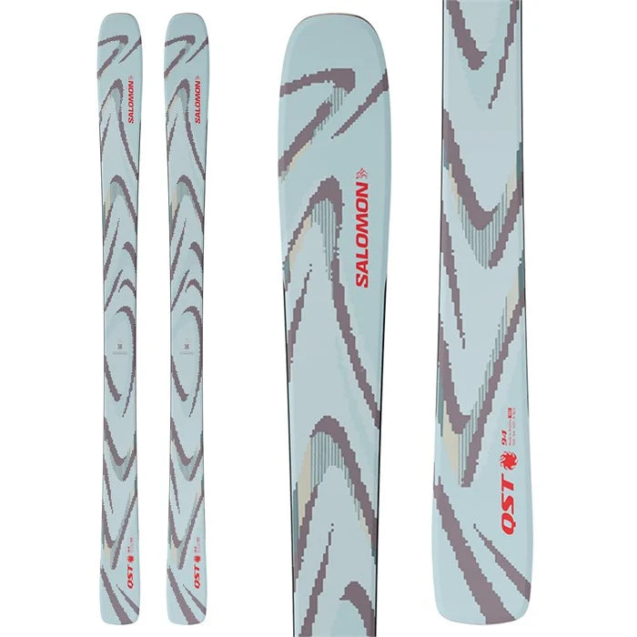 Salomon QST 94 Skis Iced Aqua - 2026
