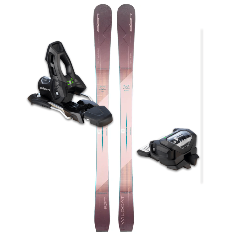 Elan Wildcat 82 Ti W Skis W/ Elan Attack 11 Binding - 2025