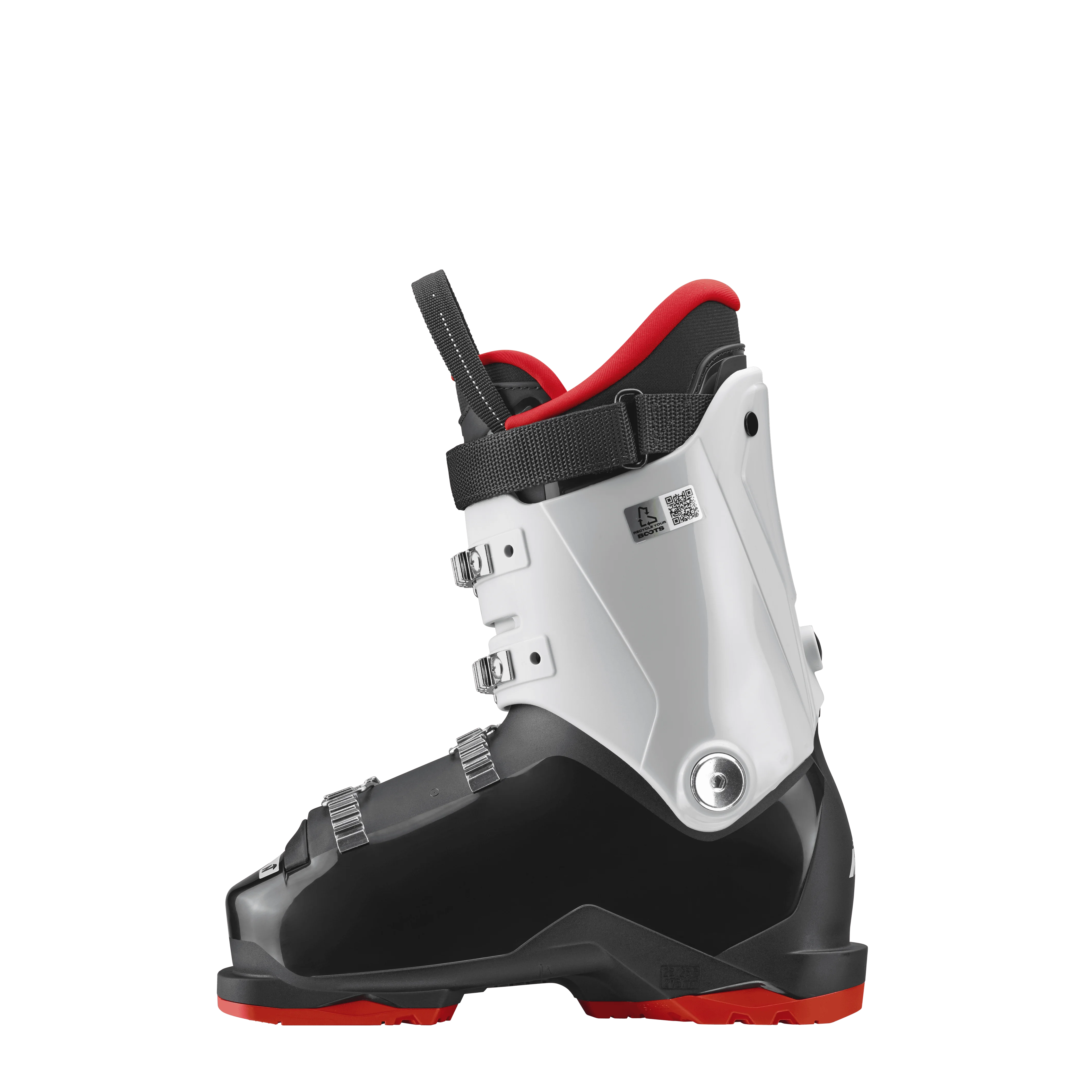 Nordica Speedmachine J 4 Ski Boots 2027 BLACK / GREY / RED / 24.5