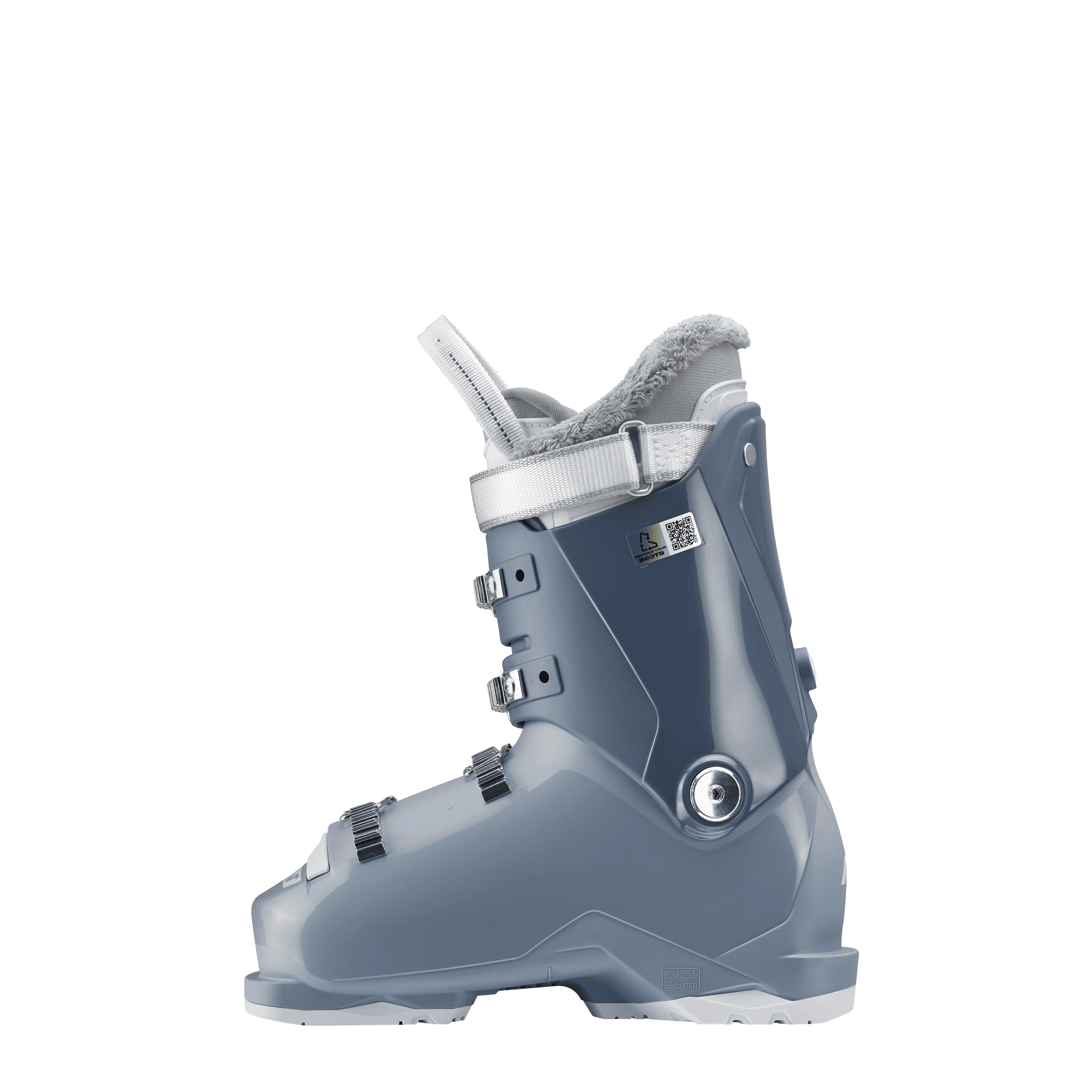 Nordica Speedmachine J 4 Girls'  Ski Boots 2027 BLUE / LIGHT BLUE / FUCSIA / 23.5