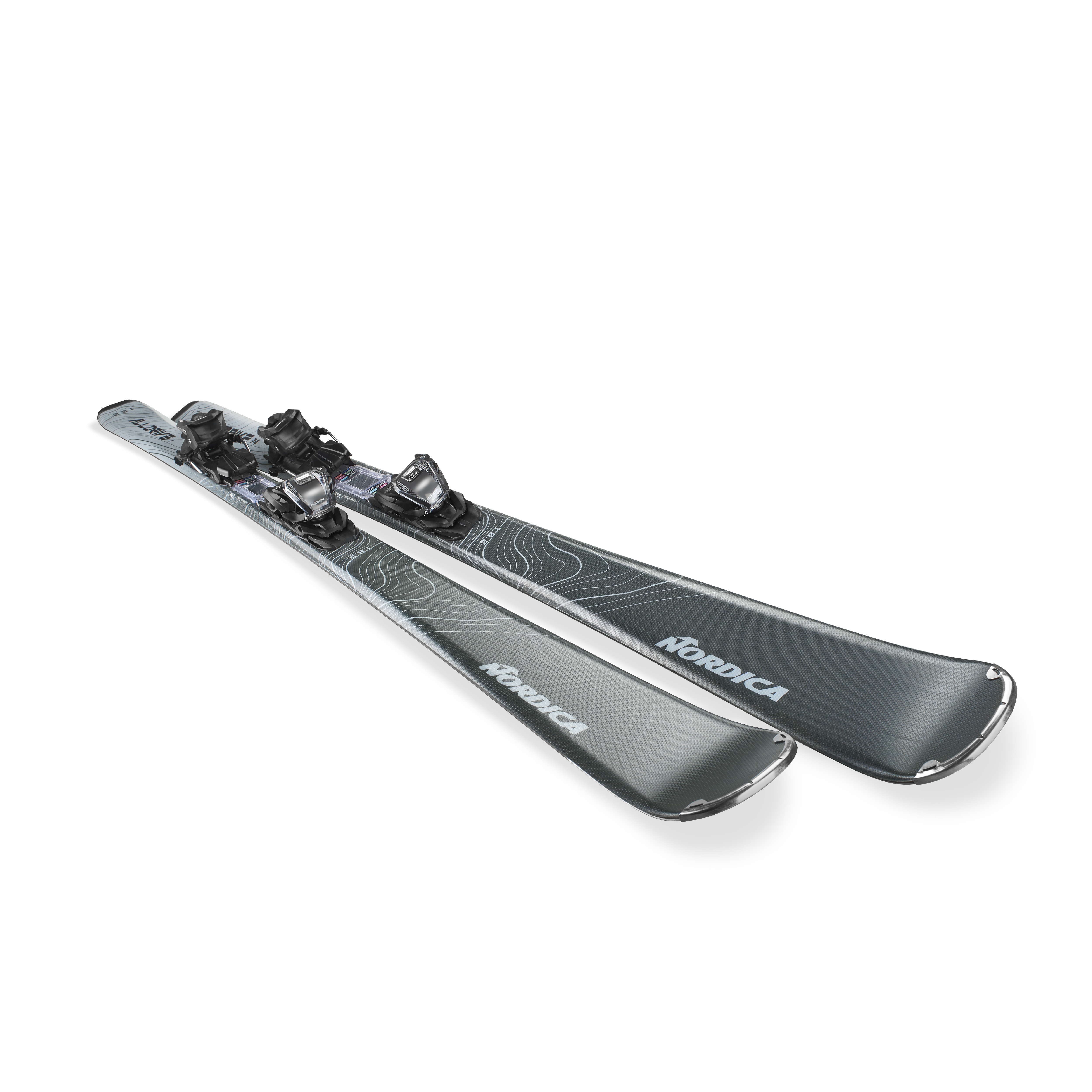 Nordica Alldrive 74 + Compact 10 Skis 2027