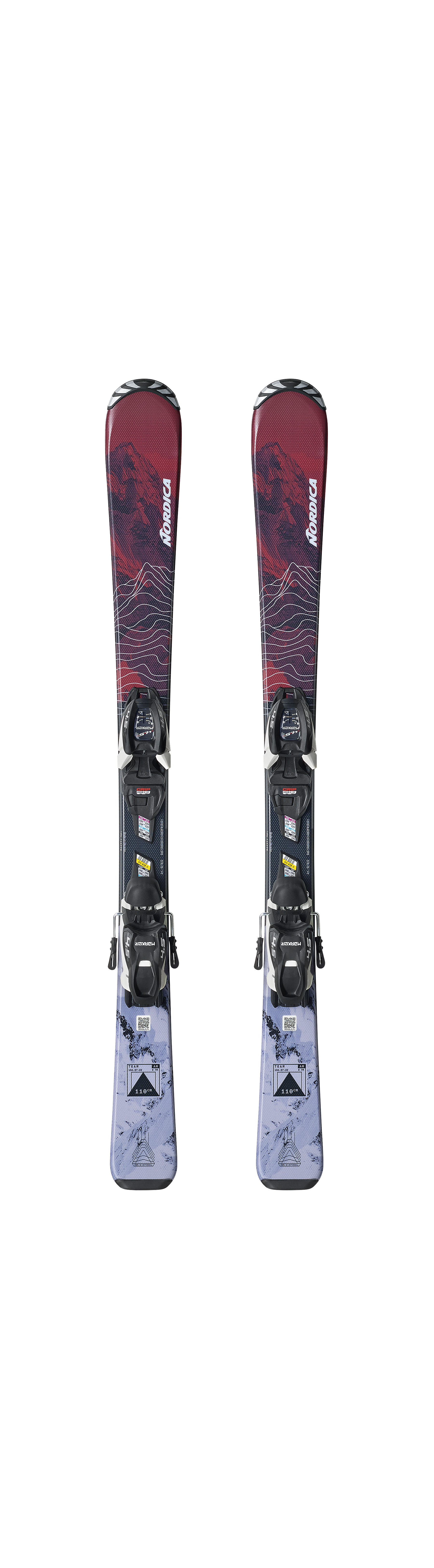 Nordica Team AM (110-150) + Junior 7.0 Skis 2027