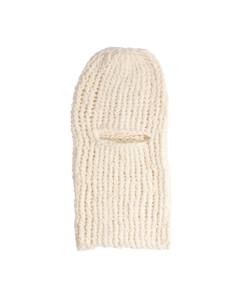 2027 Coal Lampshade Balaclava Off White / OSFM