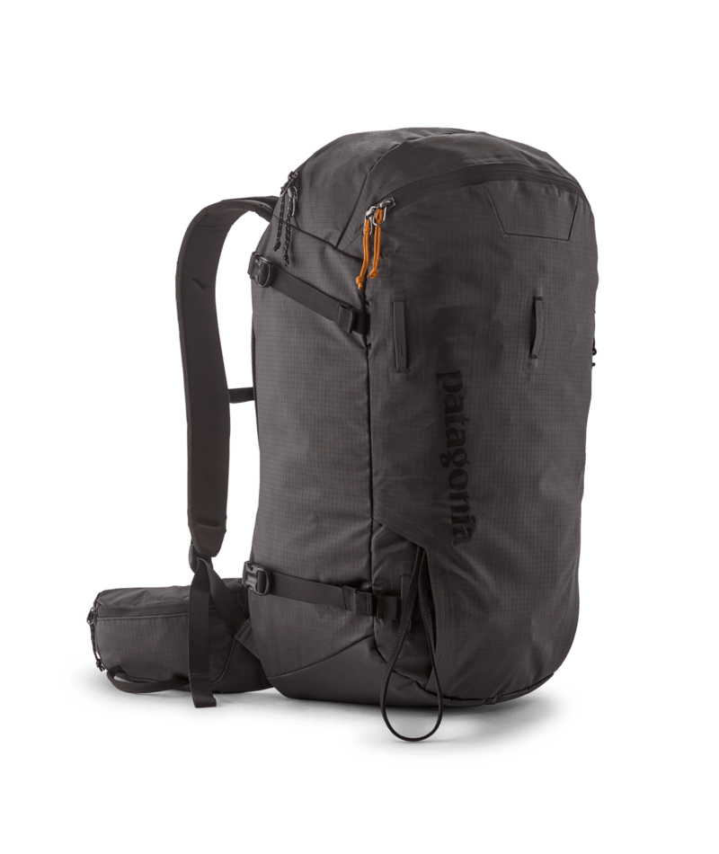 Patagonia PowSlayer Pack Black w/Autumn Orange / S