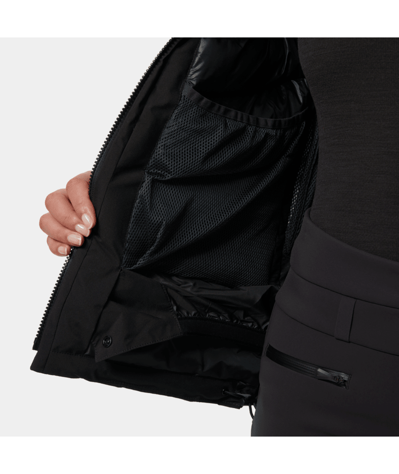 BLACK EMBOSSED STRIPES / L