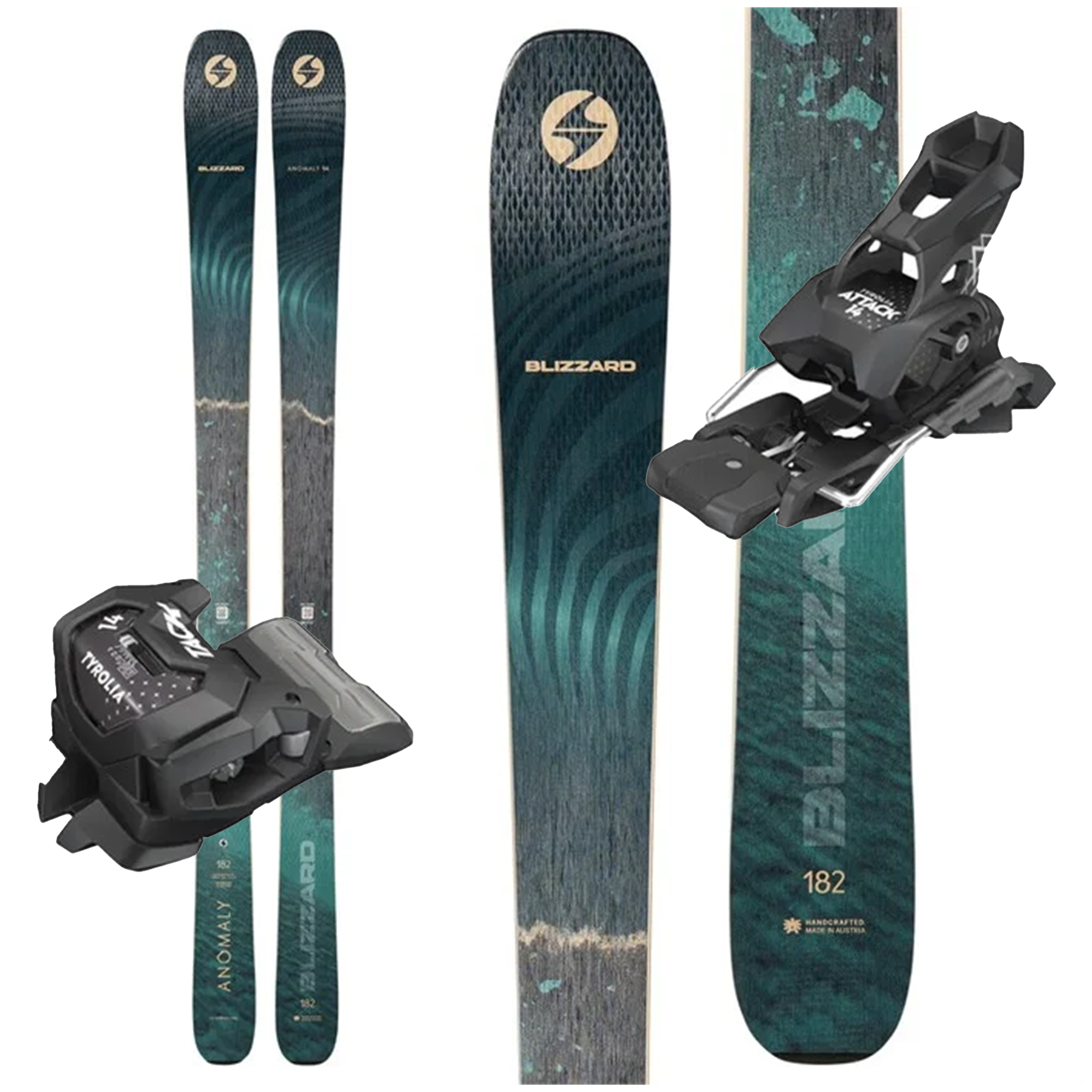 Blizzard Anomaly 94 Skis W/ Attack 14 Bindings - 2026