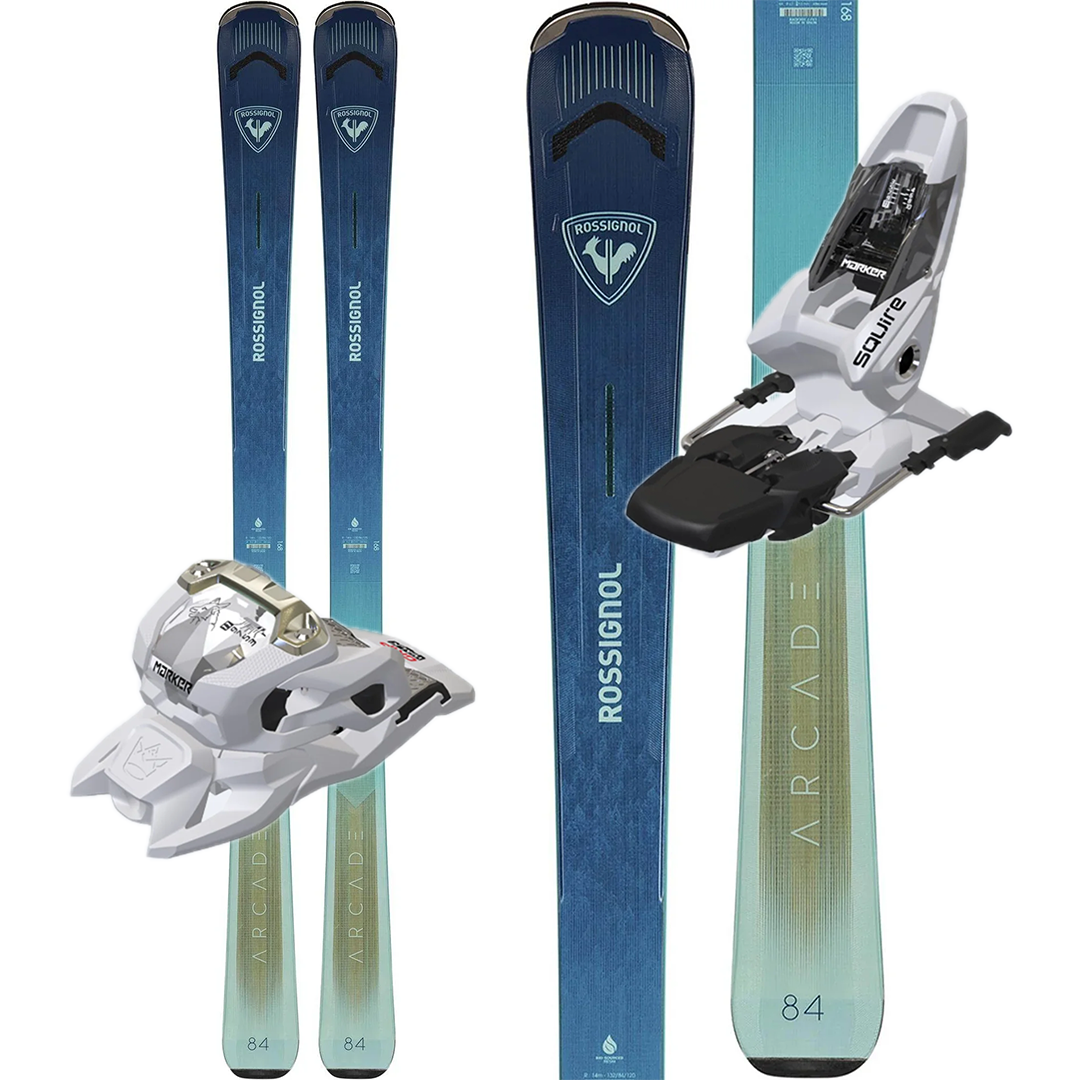 Rossignol Arcade 84W Skis W/ Marker Squire 11 Bindings - 2026