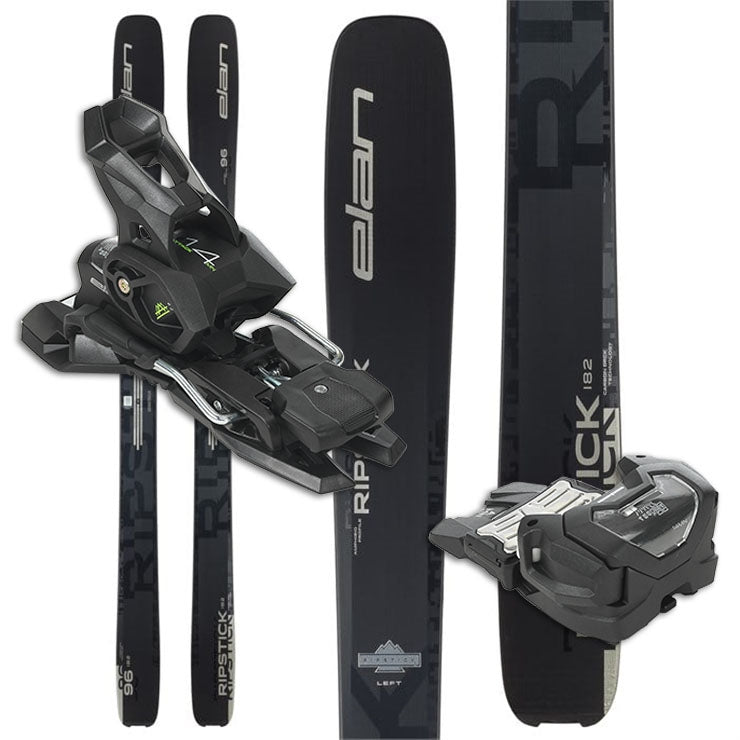 Elan Ripstick 96 Black Edition Skis W/ Elan Attack 14 Binding - 2025