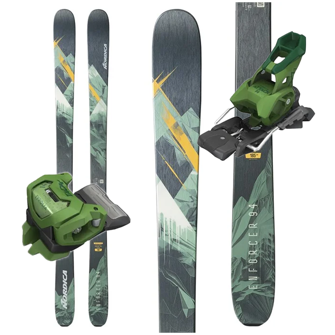 Nordica Enforcer 94 Skis W/ Attack 14 Bindings - 2026