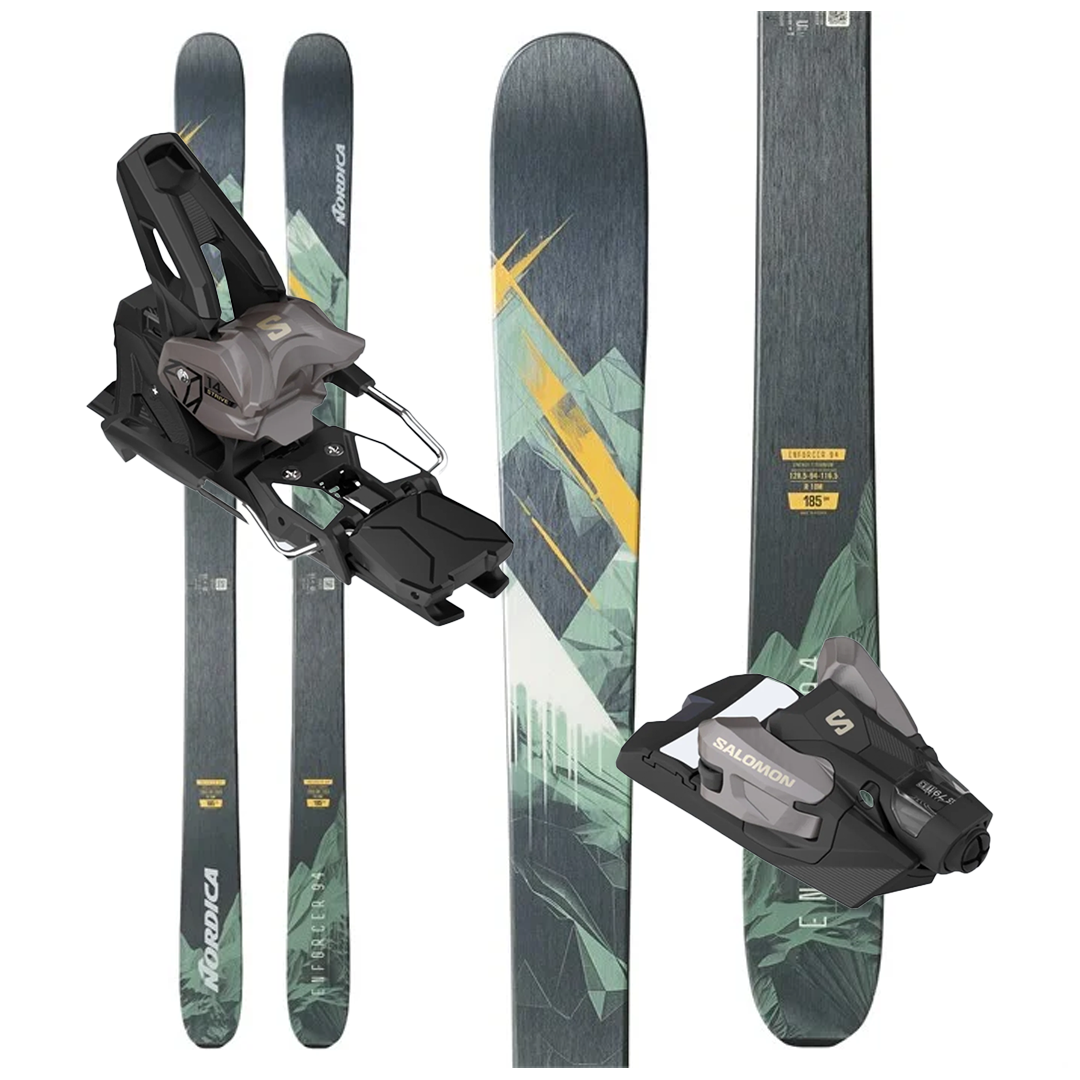 Nordica Enforcer 94 Skis W/ Salomon Strive 14 Bindings - 2026