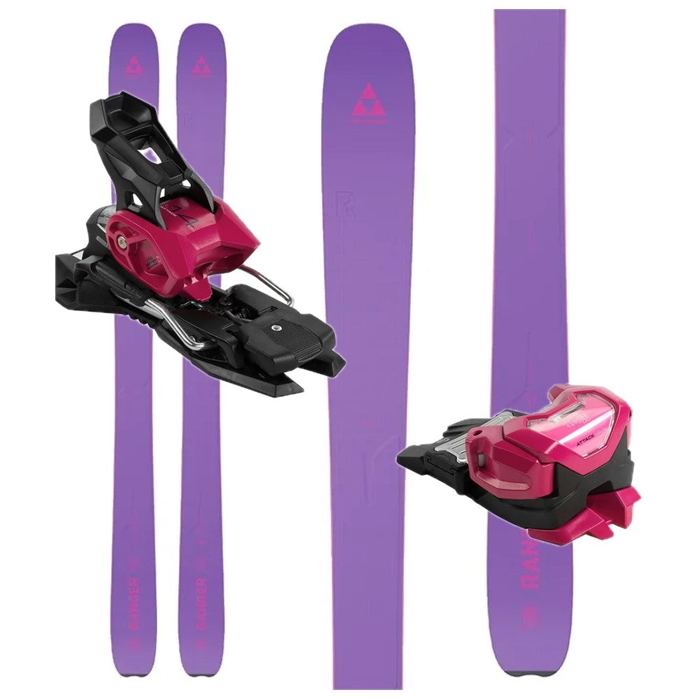 Fischer Ranger 102 Skis W/ Elan Attack 14 Bindings - 2025