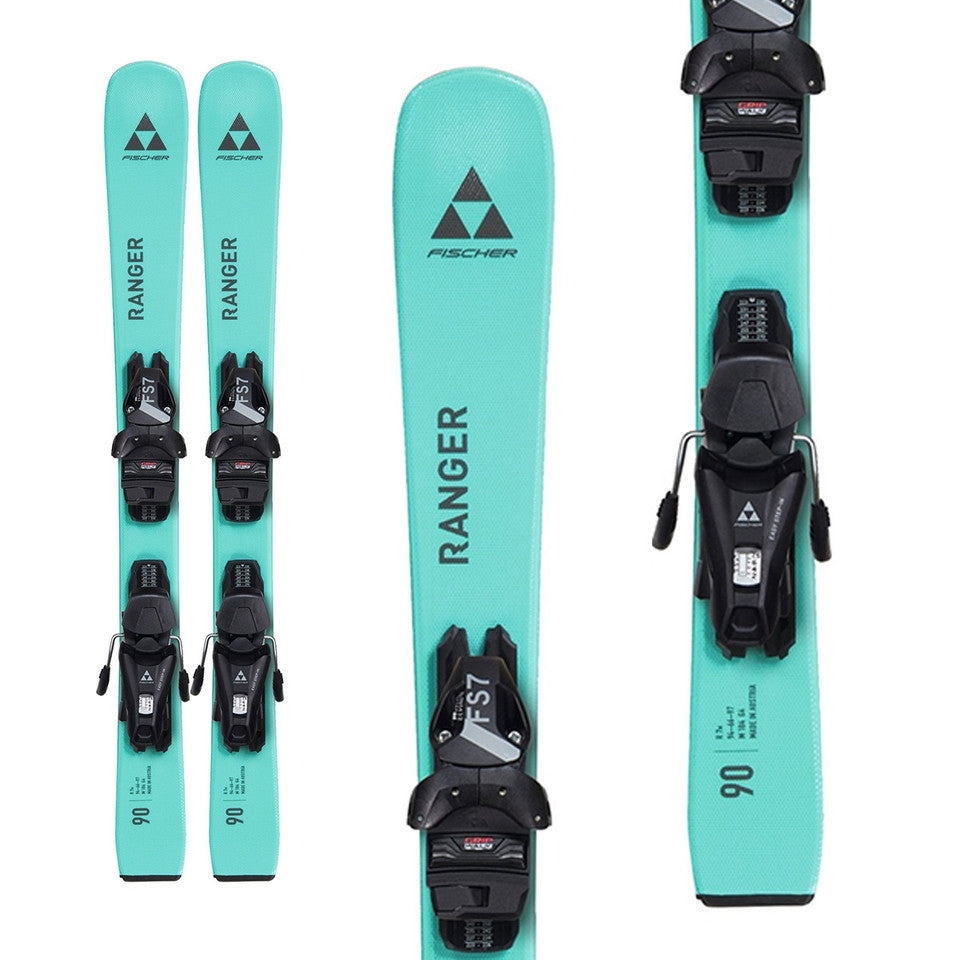 Fischer Ranger JR (70-120) Skis W/ FS4 Bindings - 2024