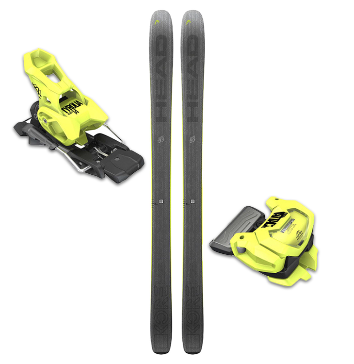 Head Kore 93 W/ Tyrolia Attack 14 Binding - 2025