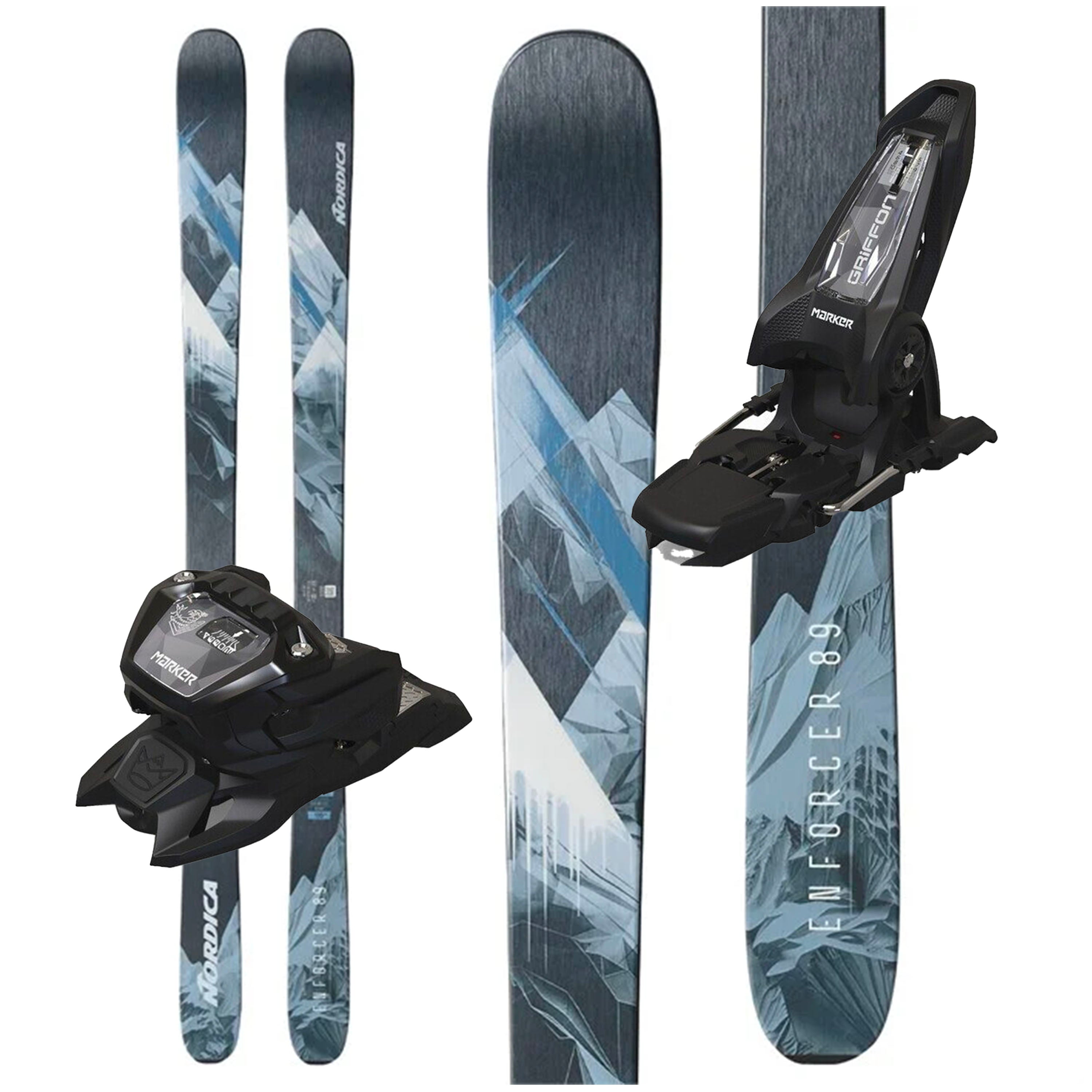 Nordica Enforcer 89 Skis W/ Marker Griffon 13 Bindings - 2026