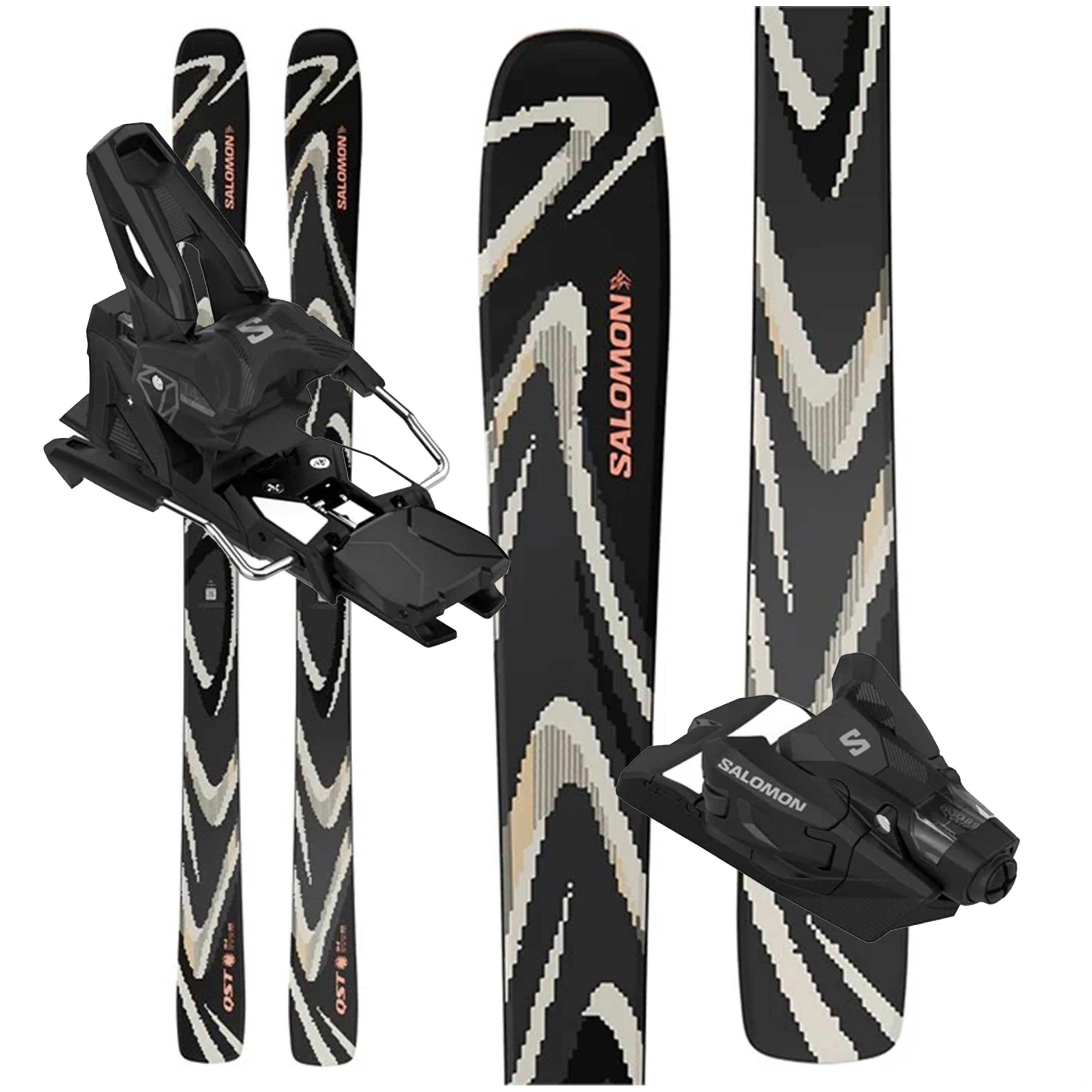 Salomon QST 94 Skis W/ Salomon Strive 14 Bindings - 2026