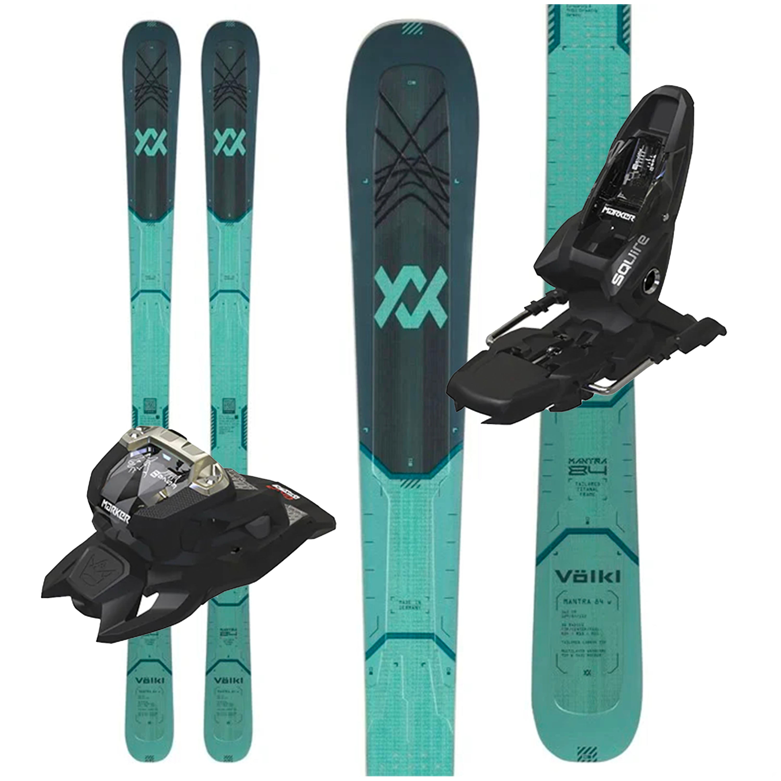 Volkl Mantra 84 Womens Skis W/ Marker Squire 11 Bindings - 2026