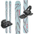 Salomon QST 94 (Iced Aqua) Skis W/ Attack 11 Bindings - 2026