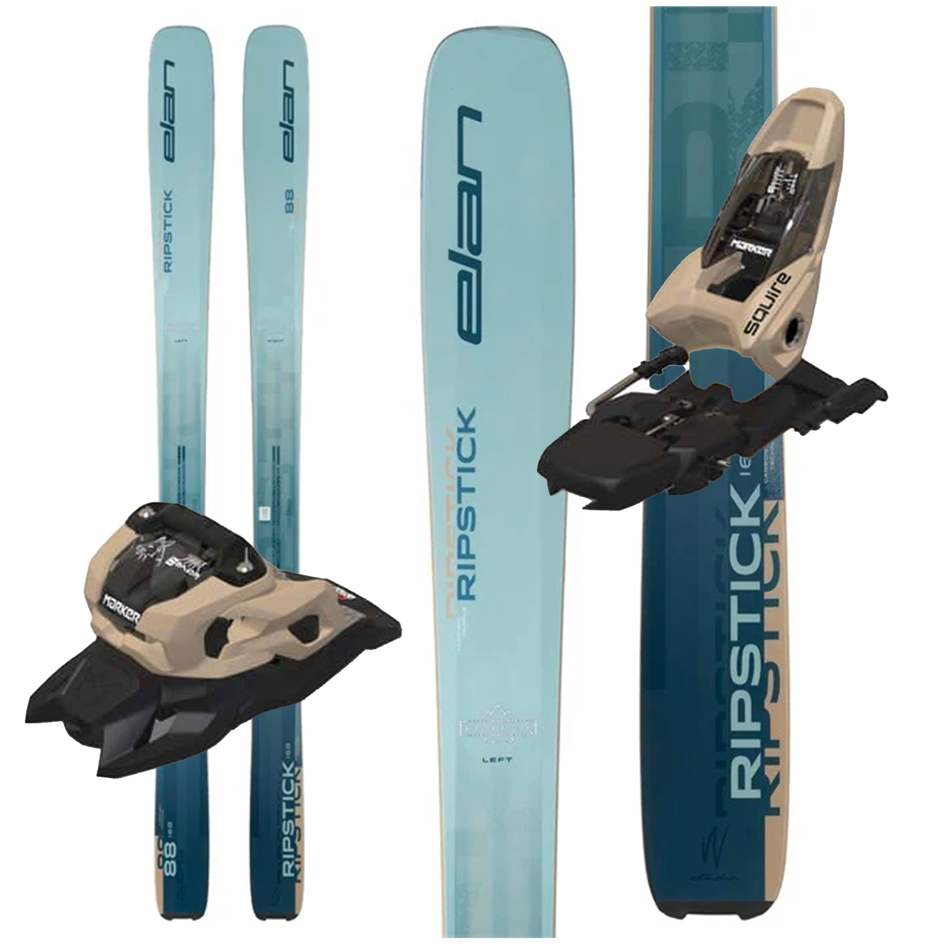 Elan Ripstick 88 W Skis W/ Marker Squire 11 Bindings - 2026
