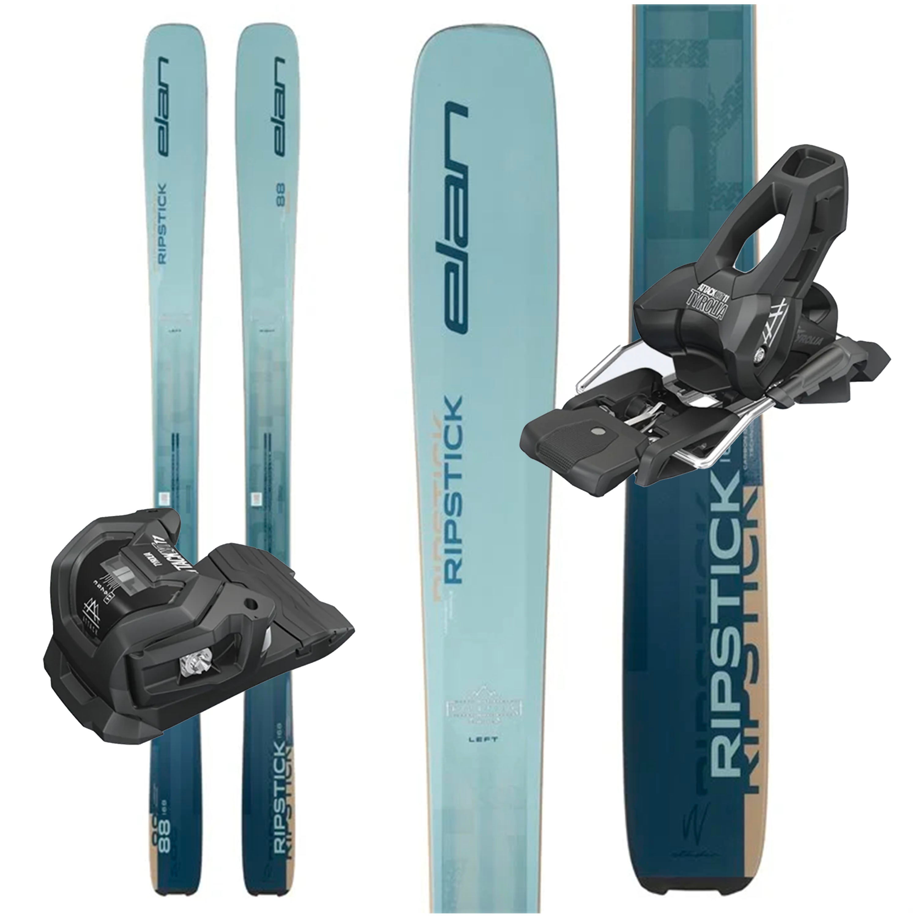 Elan Ripstick 88 W Skis W/ Attack 11 Bindings - 2026