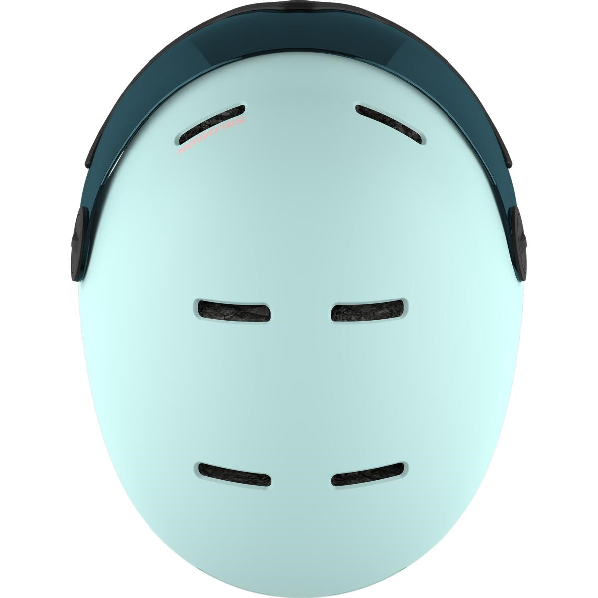 Salomon ORKA VISOR Junior Helmet - 2025 - Bleached Aqua - KS (49-53)