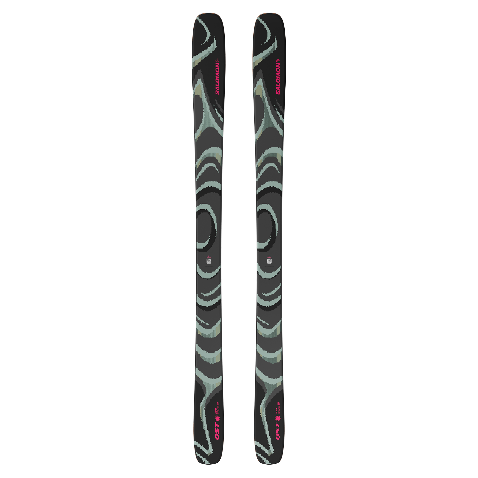 Salomon QST 100 Black Skis - 2027