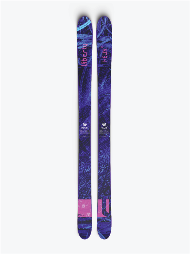 Liberty Helix 88 Skis Topsheet & Base