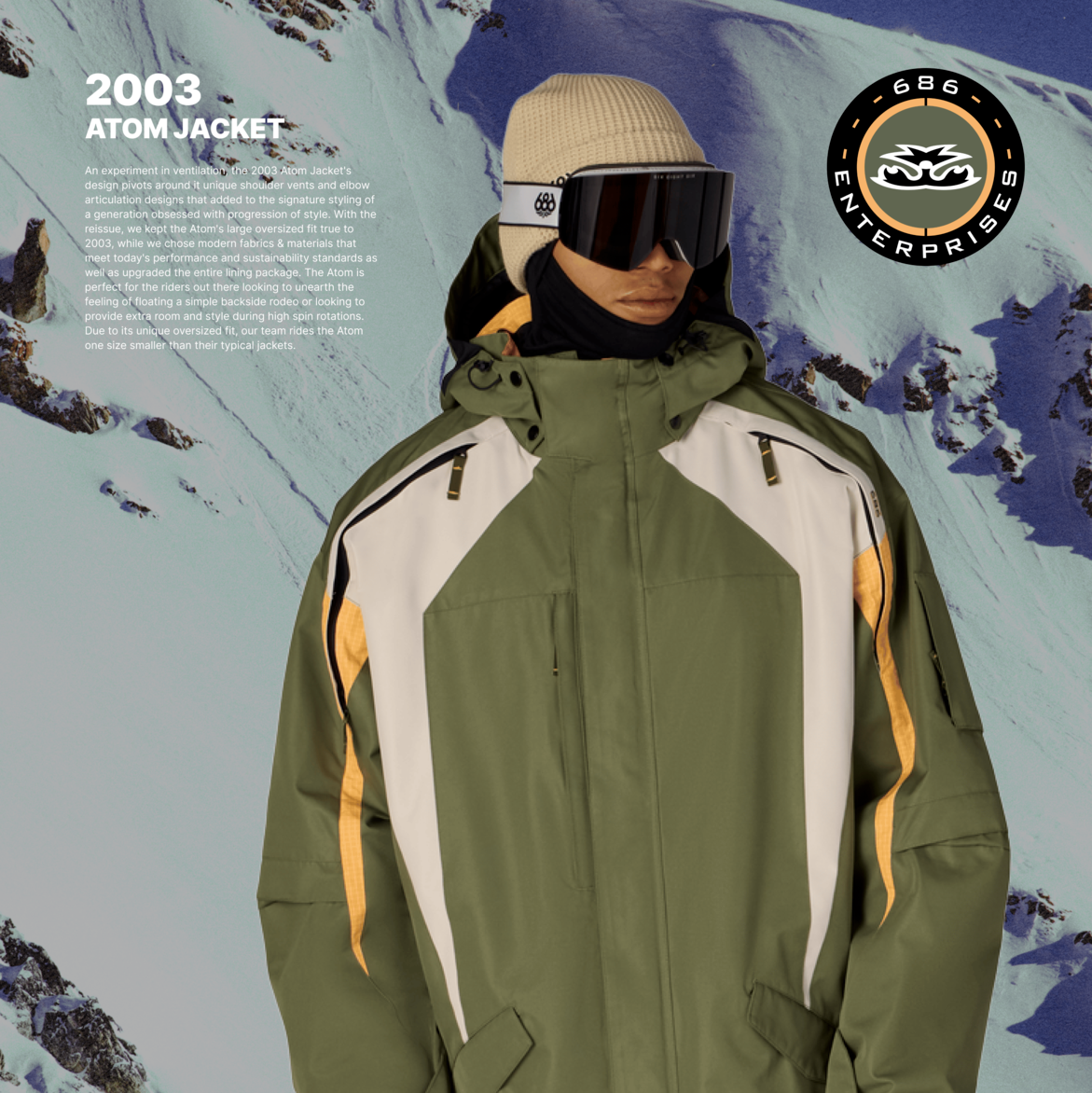 686 2003 Atom Jacket - 2027