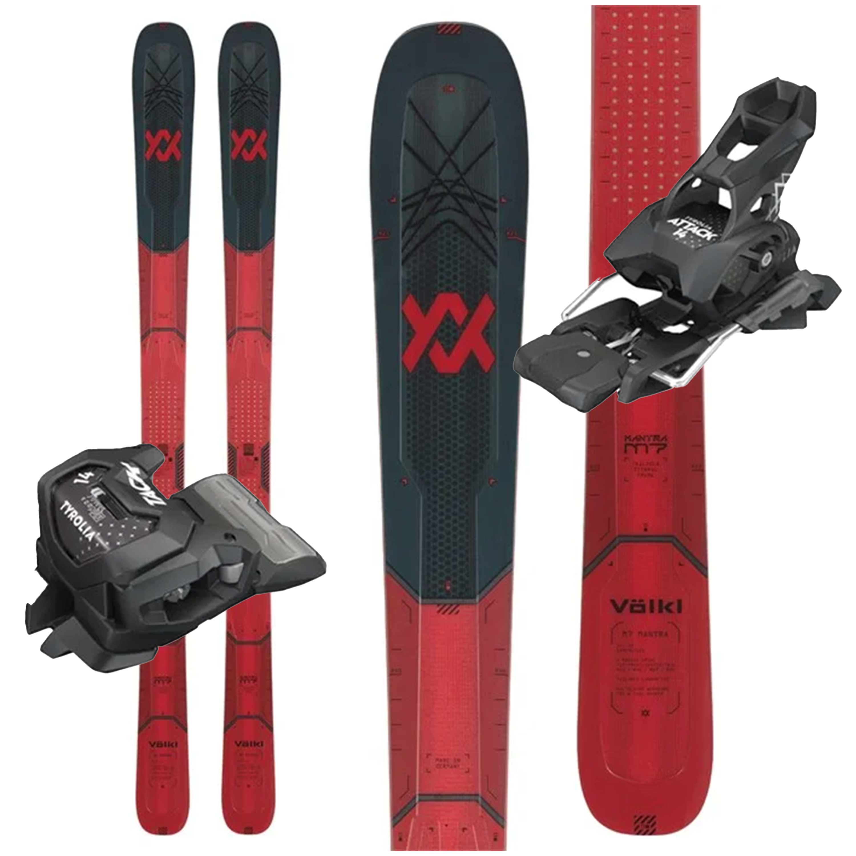 Volkl M7 Mantra Skis W/ Attack 14 Bindings - 2026