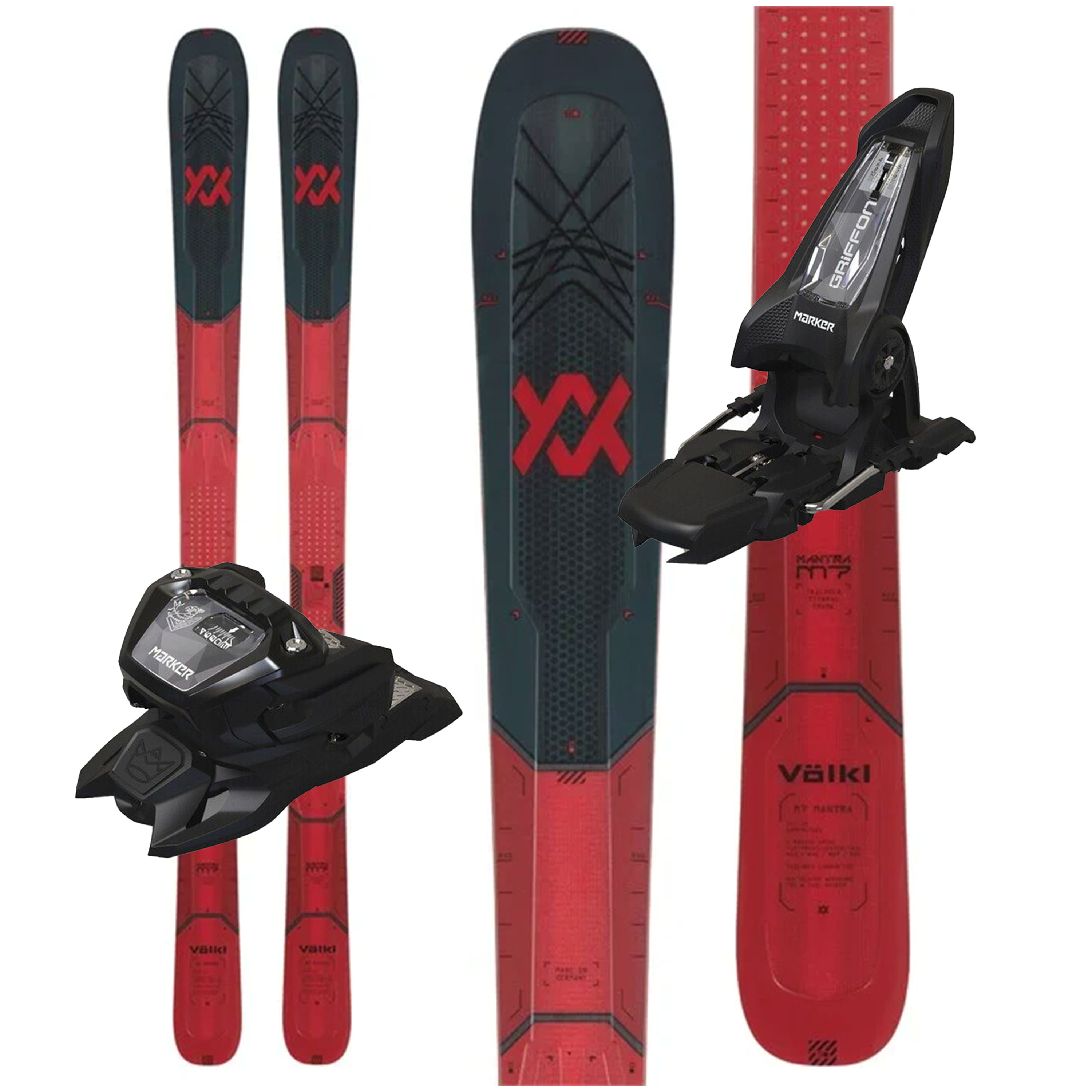 Volkl M7 Mantra Skis W/ Marker Griffon 13 Bindings - 2026
