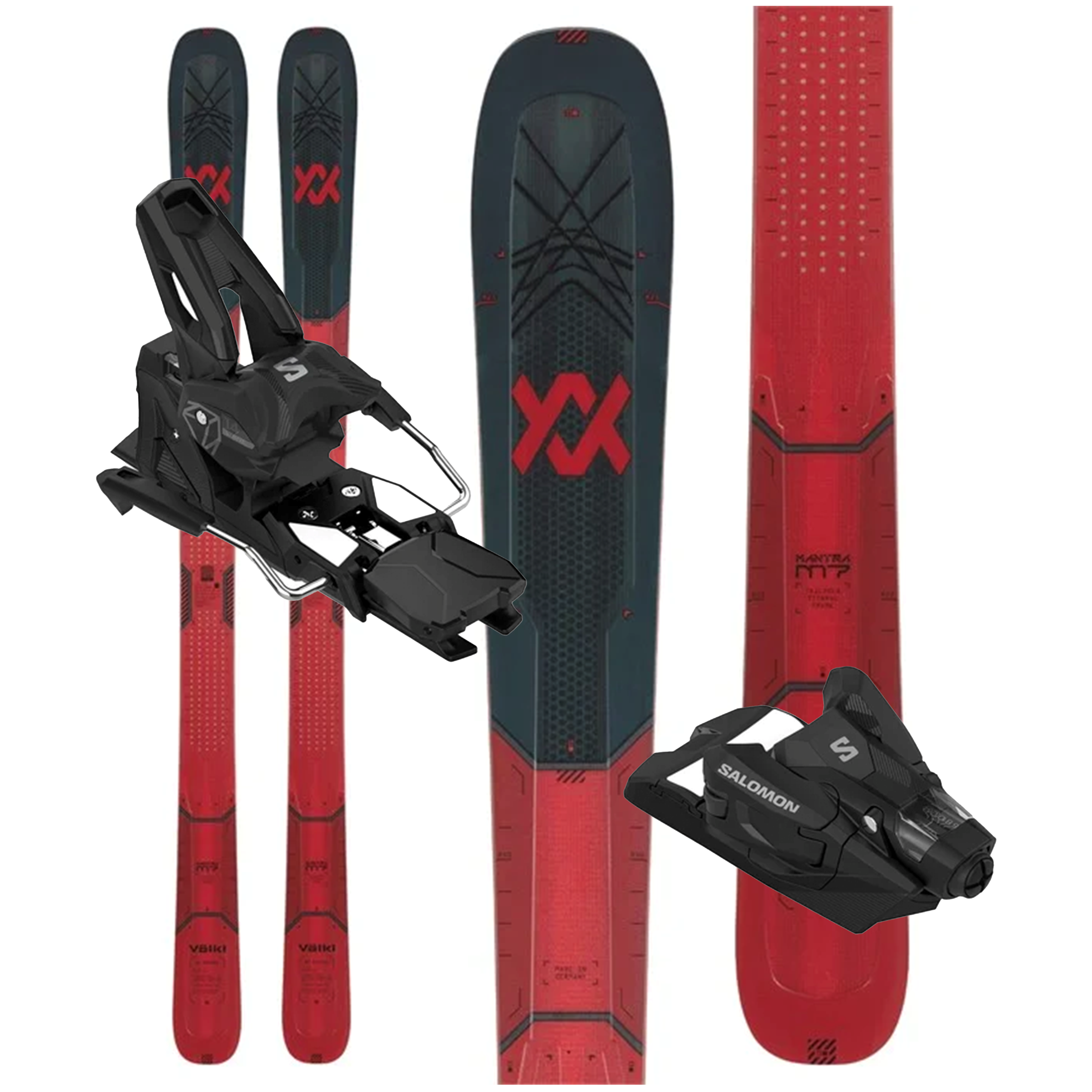 Volkl M7 Mantra Skis W/ Salomon Strive 14 Bindings - 2026