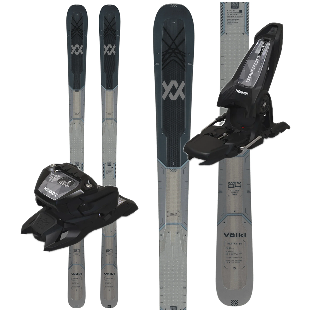 Volkl Mantra 84 Skis W/ Marker Griffon 13 Bindings - 2026