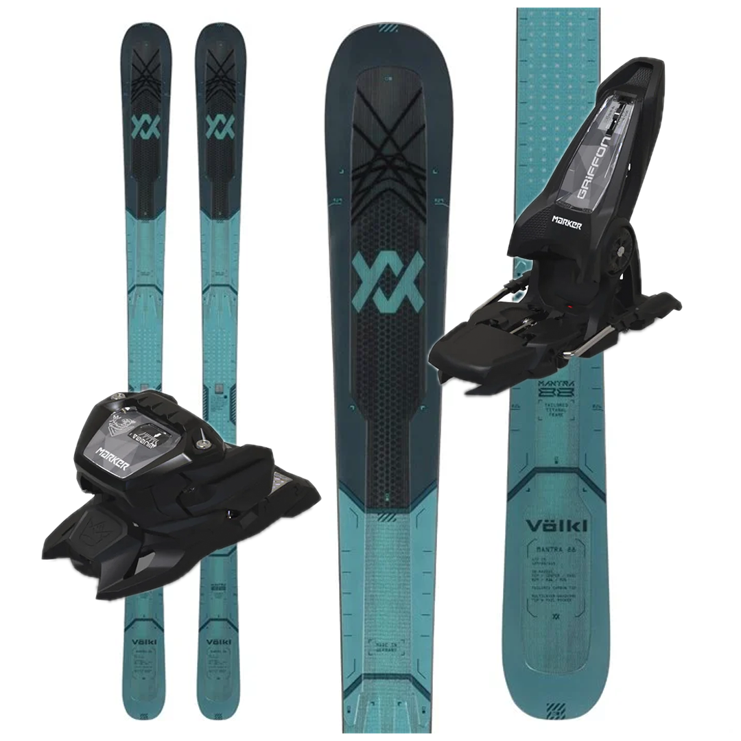 Volkl Mantra 88 Skis W/ Marker Griffon 13 Bindings - 2026