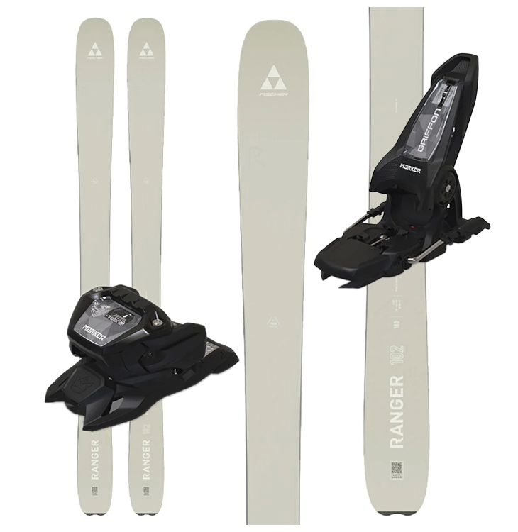 Fischer Ranger Pink Fischer Ranger 102 Skis W/ Marker Griffon 13 Bindings - 2026 ...