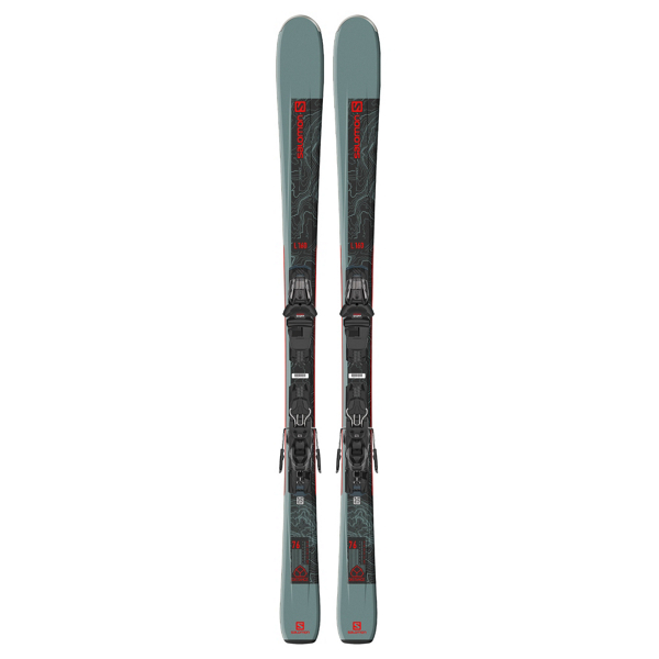 Salomon Distance 76 Men's Skis with M10 GW Bindings