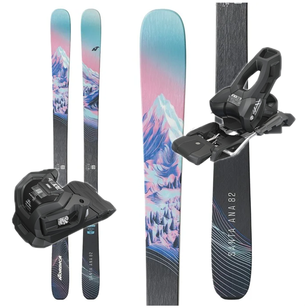 Nordica Santa Ana 82 Skis W/ Attack 11 Bindings - 2026