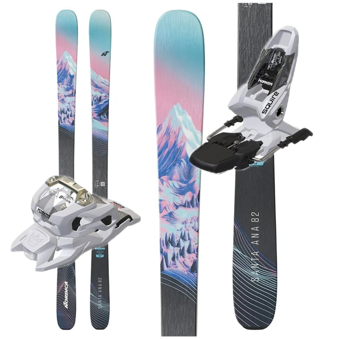 Nordica Santa Ana 82 Skis W/ Marker Squire 11 Bindings - 2026