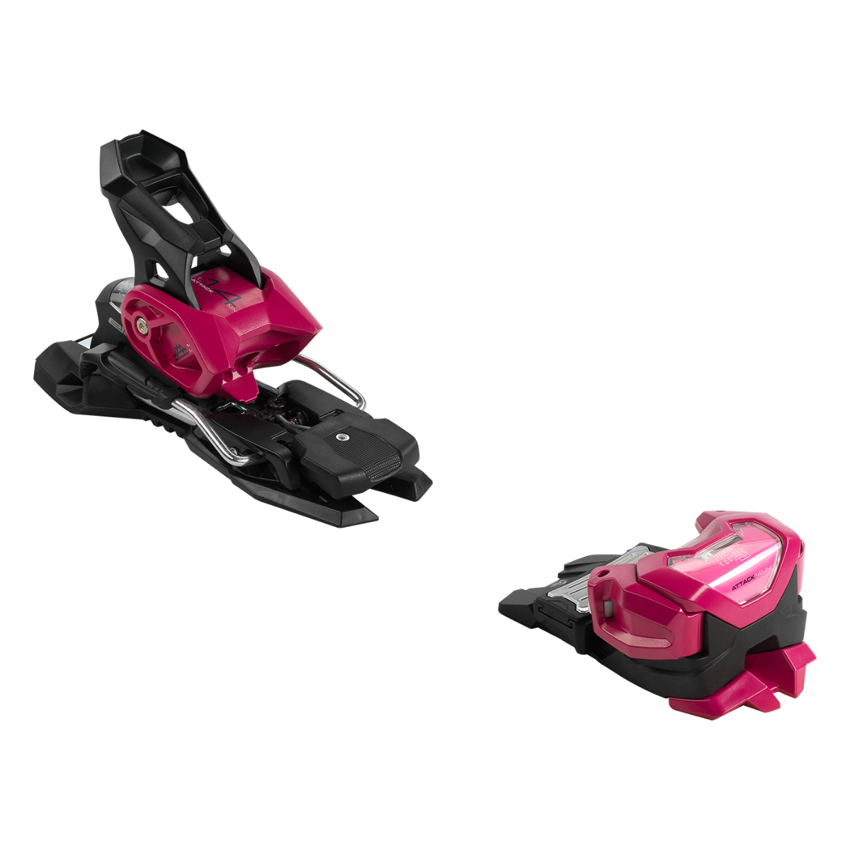 Fischer Ranger Pink Fischer Ranger 102 Skis W/ Attack 14 Bindings - 2026 - ColoradoSkiShop