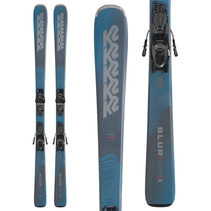 K2 Blur 76 Skis W/ Quikclik Free Bindings - 2026