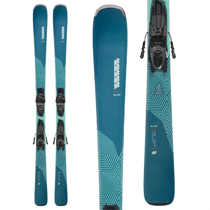 K2 Blur 76 W Skis W/ Quikclik Free Bindings - 2026