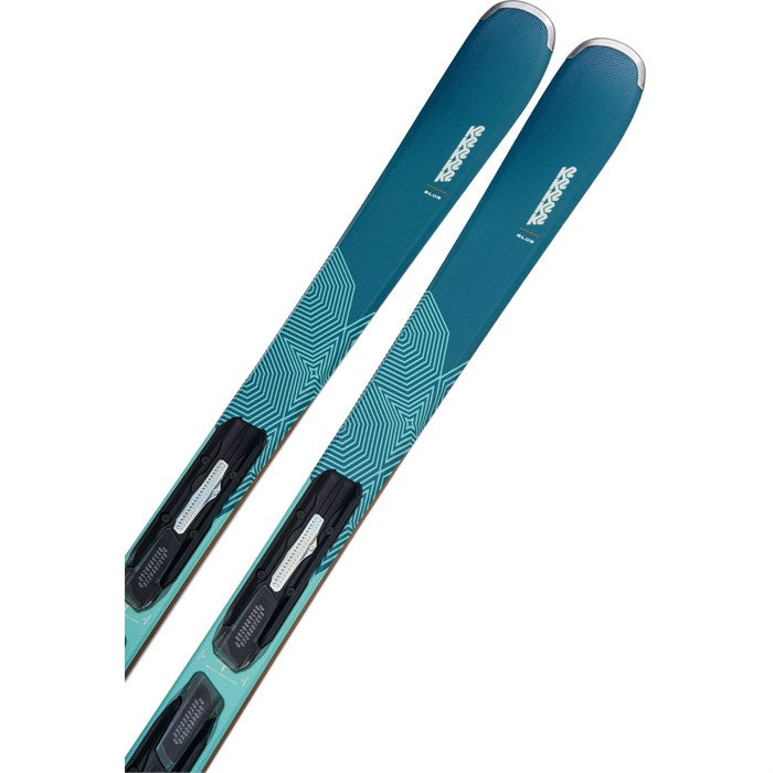 k2 blue skis K2 Blur 76 Quikclik Free Skis