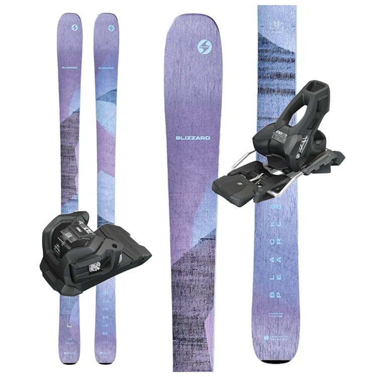 Blizzard Black Pearl 88 Skis W/ Attack 11 Binding - 2025