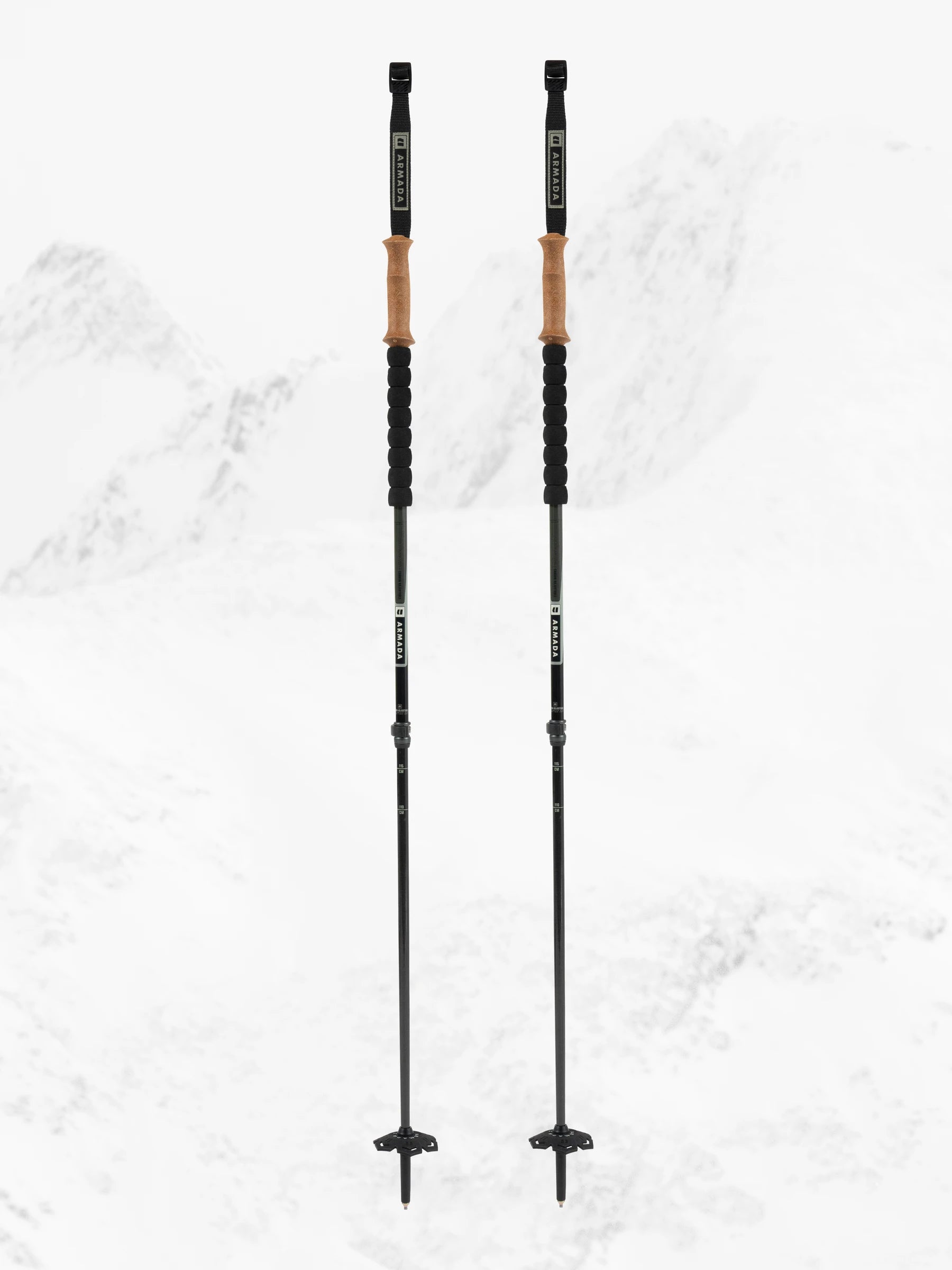 Armada Carbon Adjustable Ski Poles - 2026