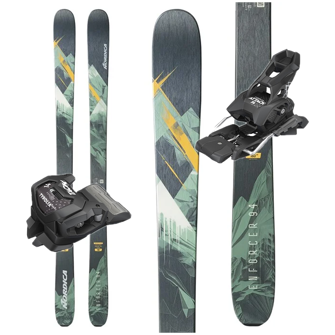 Nordica Enforcer 94 Skis W/ Attack 14 Bindings - 2026
