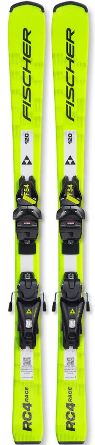 Fischer RC4 Race Jr Skis w/FS 4 Binding - 2026