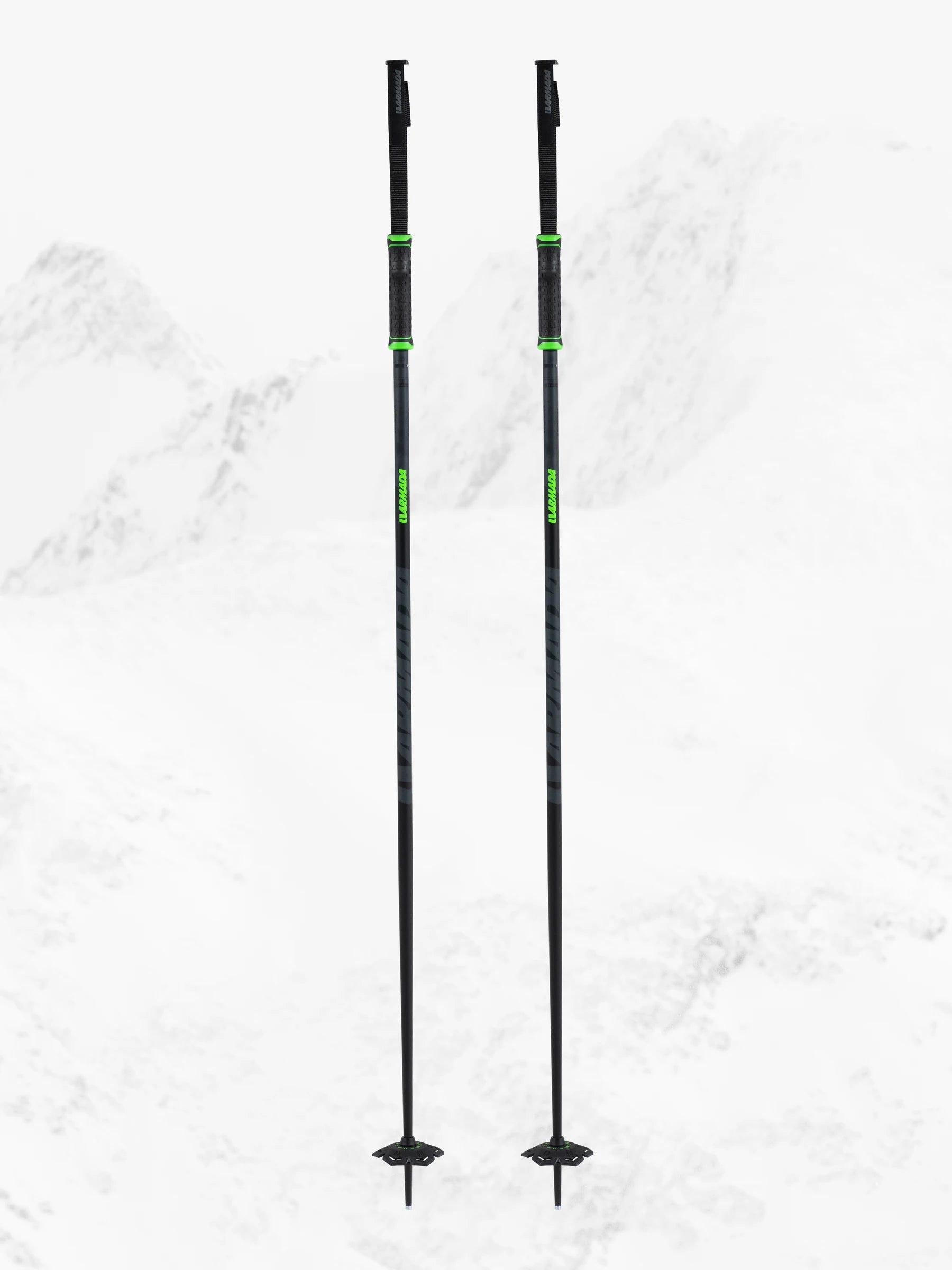 Armada Legion Ski Poles (Black/Lime) - 2026
