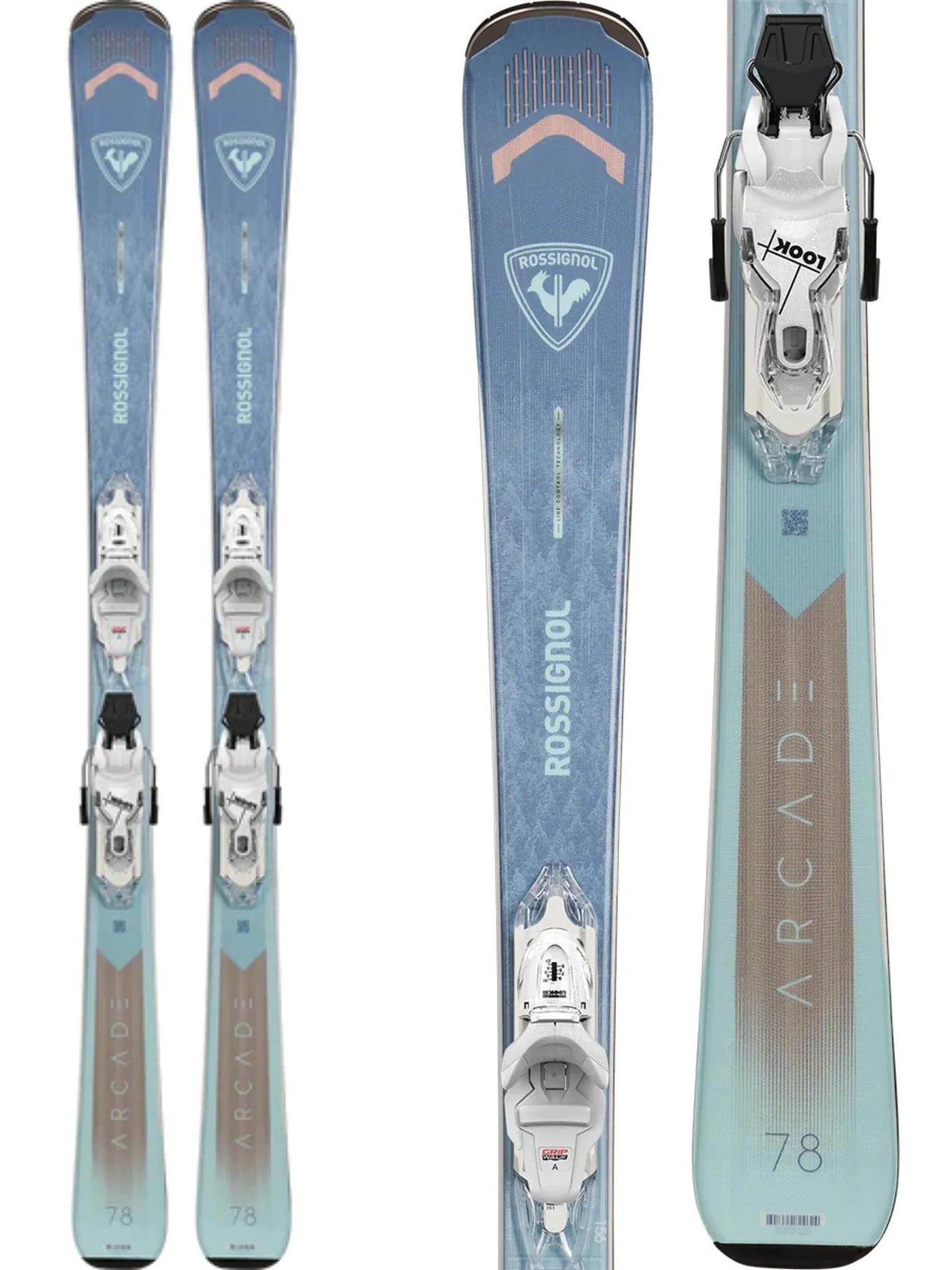 Rossignol Arcade 78 W Skis W/Xpress 10 Bindings - 2026